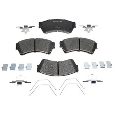 Rm Brakes 2006-2012 Ford Fusion Brake Pad Set R53-MGD1164CH