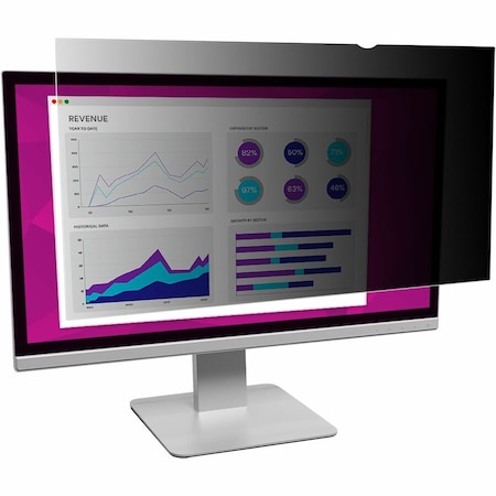 3M High Clarity Privacy Filter for 215 in Monitors 169 HC215W9B Black, Glossy, Black MMMHC215W9B