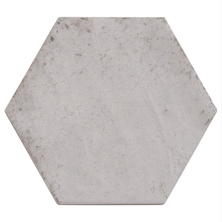 Andova Tiles SAMPLE-Deroe- Hex 9-in. x 10-in. Hexagon Honeycomb Matte Porcelain Wall & Floor Tile SAM-ANDDERH1356