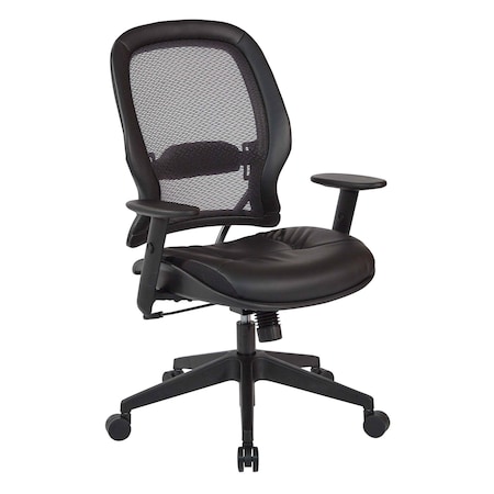 Space Seating 579 Series Executive High Back Chair, Black 5790E