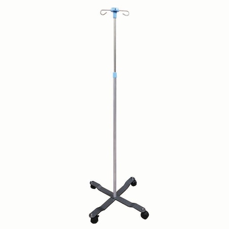 Jorgensen Laboratories Jorvet Economy IV Stand with 2 Hooks J0266E
