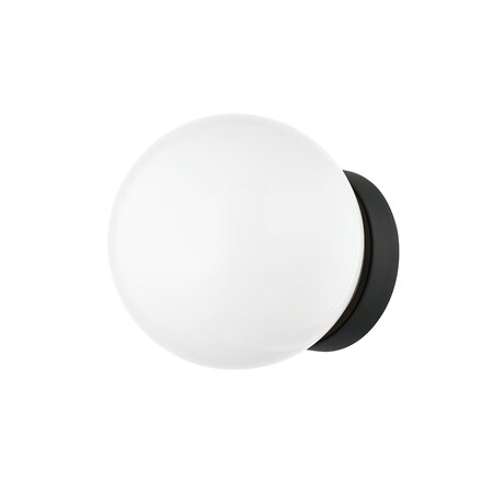 Troy Lighting Ansel 1 Light Wall Sconce 7 In. Textured Black B7007-TBK