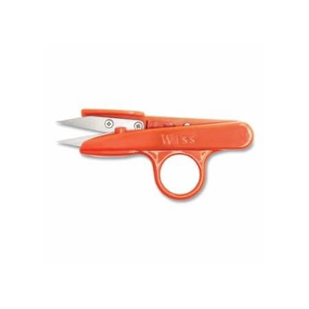 Crescent/Wiss Thread Quick-Clip Snips, 1 in Cut L, Straight Cut, Single-Ring Handle, Fabric-Thread 186-1570BN