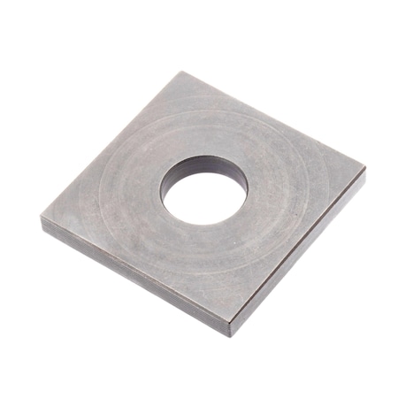 Zoro Select Square Washer, Fits Bolt Size M14 , Stainless Steel Plain Finish Z8914-316