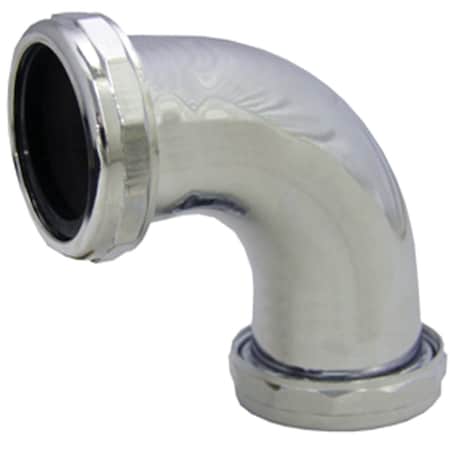 Westlake Pipe & Fittings 1-1/2'' Chrome-Plated Elbow 3/1/3853