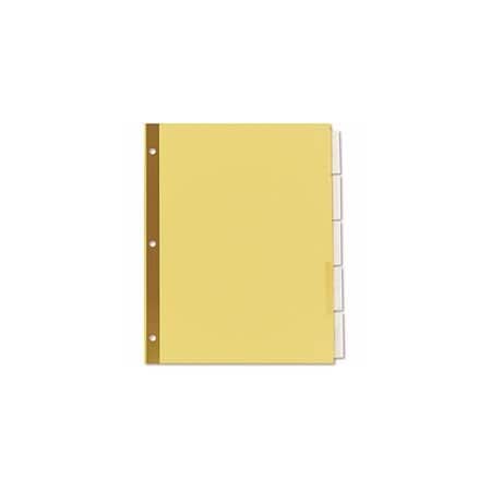 Universal One Index, Ext, 5Tab, Clear, 6PK UNV21875