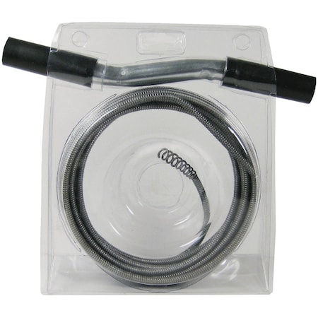Cobra 1/4'' x 10 Ft. Steel Wire Cleanout Drain Auger 10100