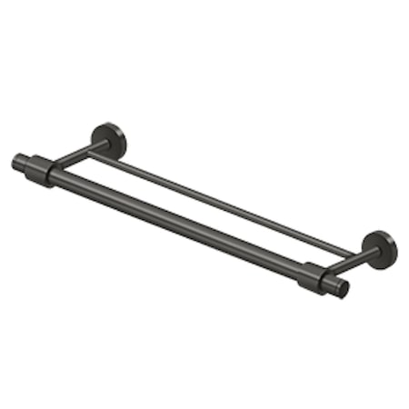Deltana Double Towel Bar Sobe Series Oil Rubbed Bronze 24" BBS2006/24-10B