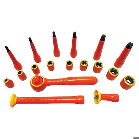 Cementex 18Pc 1/4 SqDr Skt Set ISS14-18