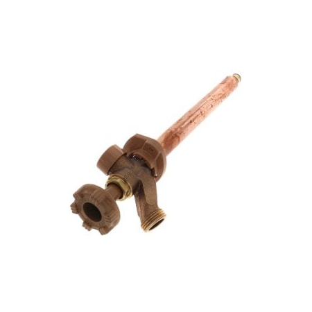 Woodford Mfg Model 17 Wall Faucet Wirsbo Inlet 8 Inch Metal Handle 17W-8-MH