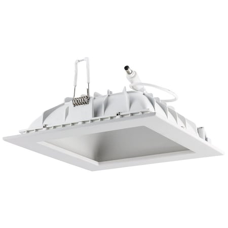 Sunlite LED 6" Square Slim Downlight Recessed Fixture, 12W (65W=) 650 Lumens Dimmable Retrofit, 30K 82070-SU