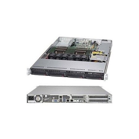 Supermicro SuperServer Dual LGA2011 600W 1U Rackmount Server BareboneSystem SYS-6018R-TDW