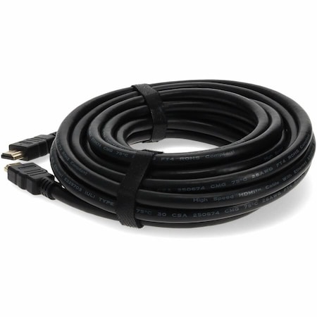 Add-On Addon 10.67M (35.00Ft) Hdmi 1.3 Male To Male Black Cable HDMI2HDMI35F