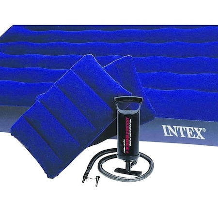 Intex Recreation INTEX 68765 Downy Airbed Mattress, Blue 64765E