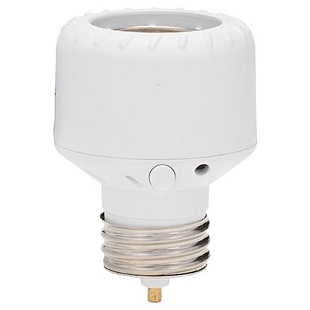 Westek Light Control Socket, 100 W, CFL/Incandescent/LED Lamp, White SLC6CBC-4