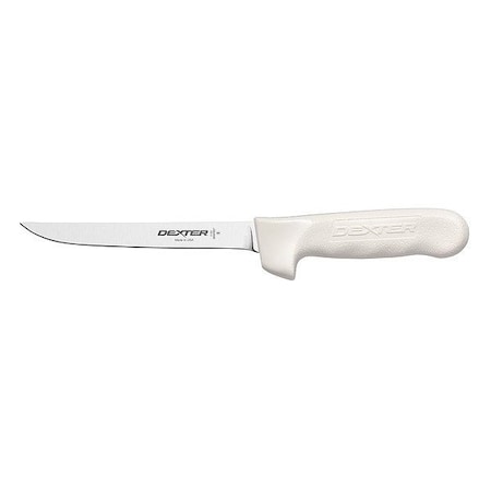 Dexter Russell S136N-PCP SANI-SAFE 6 Boning Knife w/ Polypropylene White Handle, Carbon Steel