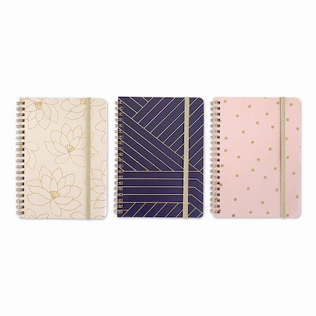Carolina Pad Keep It In Line Personal Notebook, Medium/College Rule, Random Coverss and Designs, 80 7X5 Sheet 35087