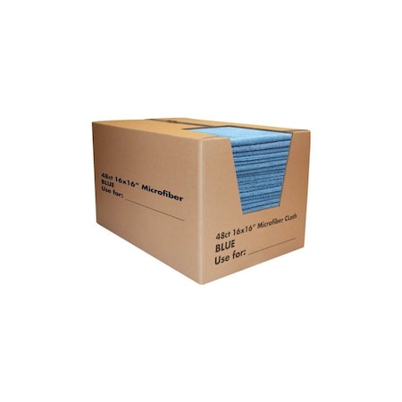 Renown Absorbent Microfiber Cleaning Cloths, 48PK 111835
