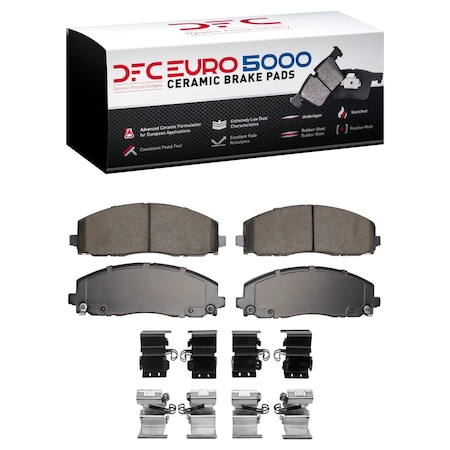 Dfc 5000 Euro Ceramic Disc Brake Pad Set,  1600-1589-01
