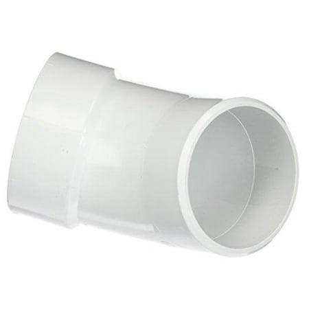 Charlotte Pipe And Foundry PVC 003231400HA 4 IN 45 STREET ELBO PVC DWV PVC 00323 1400HA