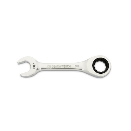 Gearwrench Stubby Combination Ratchet, 1/2in 86853