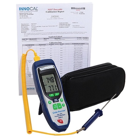 Traceable Thermometer, LCD, 5 in, Thermocouple 2025098