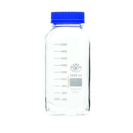 United Scientific Media/Storage Bottles, Wide Mouth, PK 6 BSWM2000