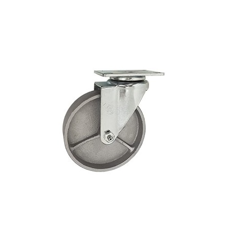 Service Caster 5 Inch Semi Steel Wheel Swivel Top Plate Caster SCC-20S514-SSS