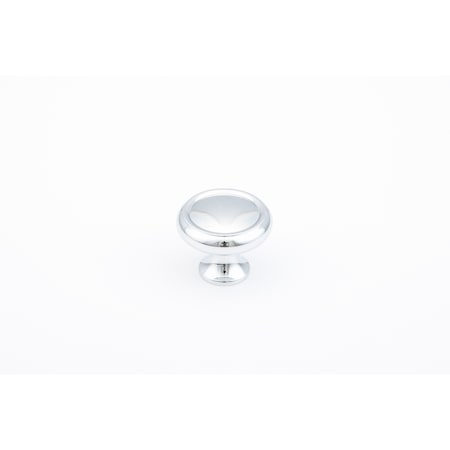 Schaub 1-1/4in Country Traditional Cabinet Knob Polished Chrome Finish 711-26