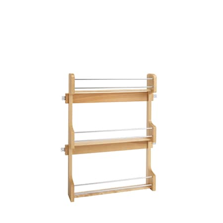 Rev-A-Shelf Maple Wood; Steel, Natural Maple, 16.5 in W, 21.25 in H, 3.13 in D 4SR-21