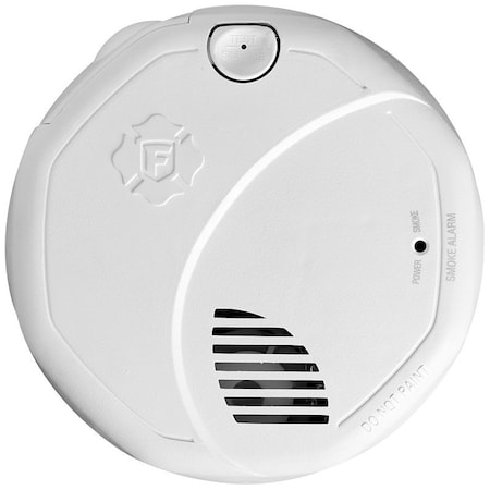 Brk First Alert Smoke Alarm, Ionization, Photoelectric Sensor 1046759