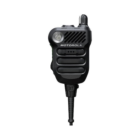 Motorola Speaker Mic, Black, 75 mm H PMMN4154ABLK