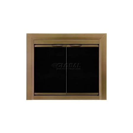 Dyna-Glo Pleasant Hearth Cahill Fireplace Glass Door Antique 37-1/2"L x 33"H CA-3201