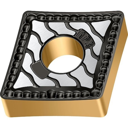 Walter Turning Insert, 1/2 in, CNMG, 1/32 in 8115643