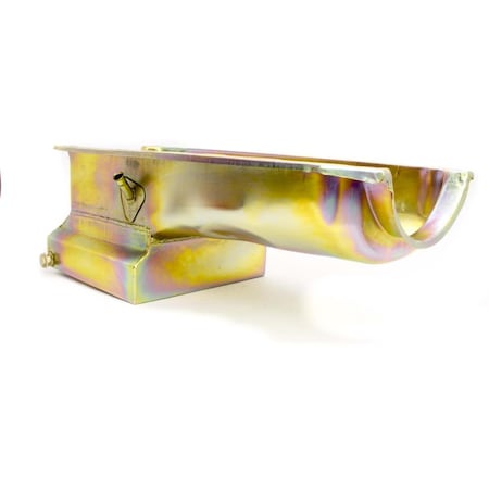 Strike3 Drag Race Engine Oil Pan Rear Sump 7 qt. 8.25 in. Deep - Steel ST1592071