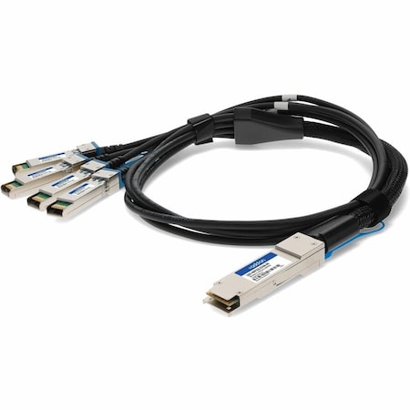 Add-On Addon Cisco Qsfp-4Sfp25G-Cu5M Compatible Taa Compliant 100Gbase-Cu QSFP-4SFP25G-CU5M-AO