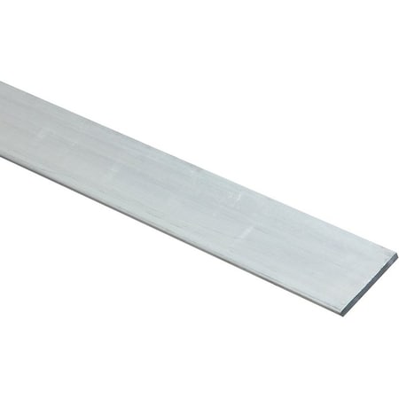 Stanley 4200BC Series Flat Bar, 112 in W, 48 in L, 18 in Thick, Aluminum, Mill N247-106