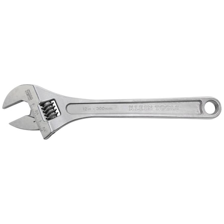 Klein Tools Adjustable Wrench, Extra Capacity, 12-Inch 507-12