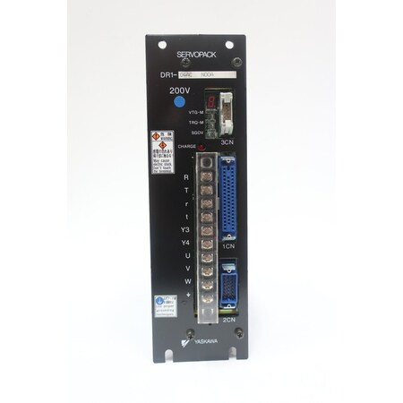 Yaskawa SERVOPACK SERVO DRIVE 0.54HP 3PH 200-230V-AC 0-230V-AC DR1-04AC