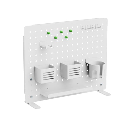 Kantek ORGANIZER, PEGBOARD, WHT PBS120W