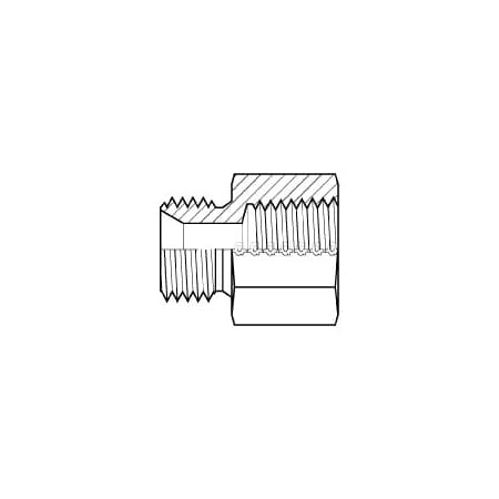 Adaptall MALE BSPP X FEMALE NPT 1/4 in 1/8 in 9035-04-02