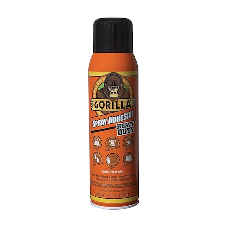 Gorilla Glue 14 oz. Heavy Duty Spray Adhesive - Repositionable ADHGGS01