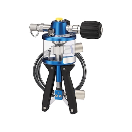 Sika Usa Hydraulic Hand Test Pump Only, 0 to 14,500 PSI, Calibration Tool with 1/4 NPT and BSP Connections EPPM1K0EBL0002US