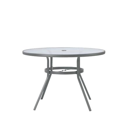 Seasonal Trends Patio Dining Table, Round Table, Steel Table 151501