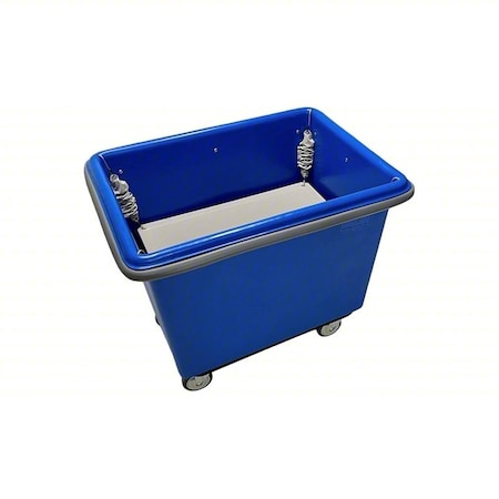 R&B Wire Products Cube Trucks, Blue, 150 lb cap. 454PTB