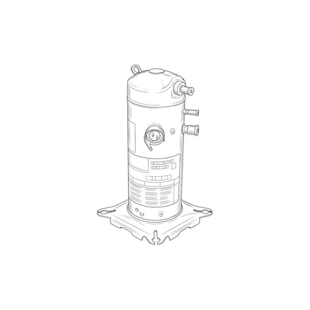 Copeland 208/230v1ph 4000Btu Scrl Comp ZF04KAE-PFV-818