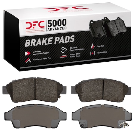 Dfc 5000 Advanced, Disc Brake Pad Set, 1551-0562-00