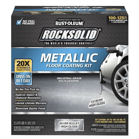 Rocksolid FLOOR COAT MET SILVER 286893