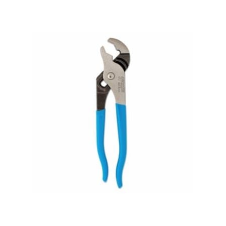 Channellock Tongue and Groove Pliers, 6.50 in OAL, 5 Adjustments, 412 V-Jaw 140-412-BULK