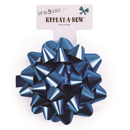 Hennessy Gift Wrap Repeat-A-Bow Blue Gift Bows HGW006